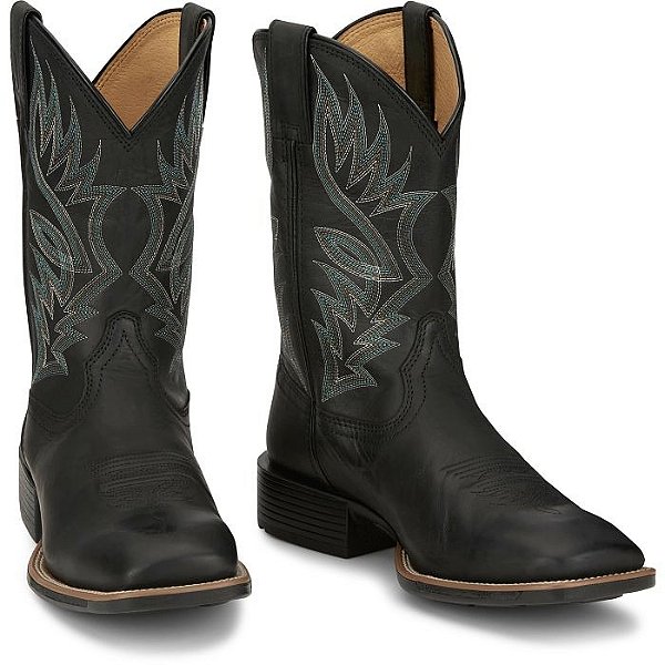 BOTA JUSTIN IMPORTADA UN7132 ZEKE BLACK GOAT