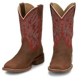 BOTA JUSTIN IMPORTADA JACKPOT BROWN COWHIDE FN7011