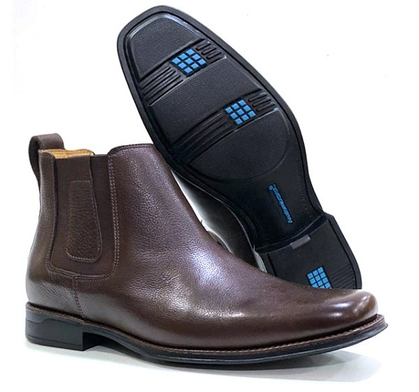 BOTINA ANATOMIC GEL FLOATER BROWN CAFE 7753