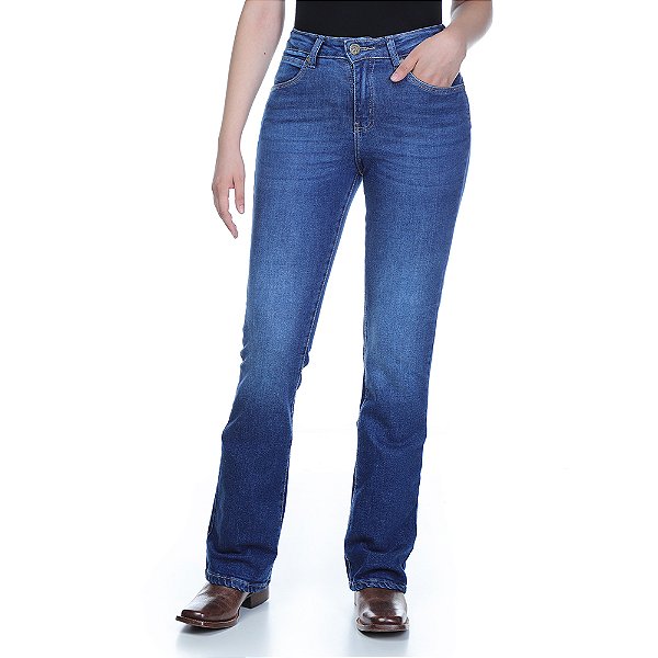 CALÇA WRANGLER 09MWZOS32 LYCRA C/MÉDIA BOOT CUT