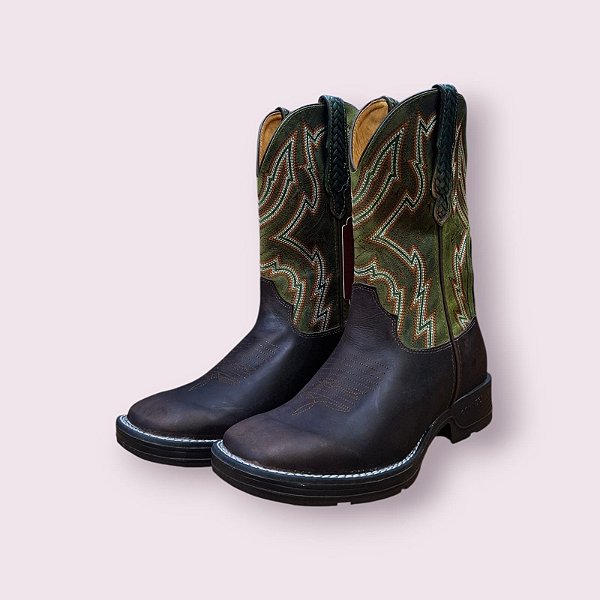 BOTA GOYAZES CAFÉ COURO DALLAS FOLHA 251501 CJ