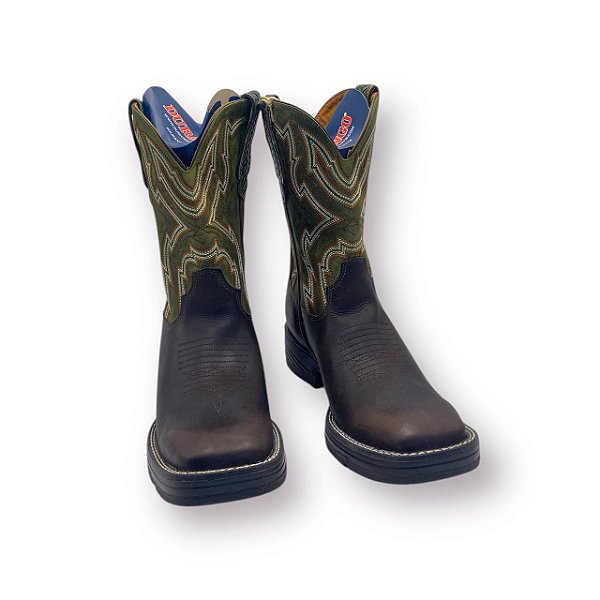 BOTA GOYAZES CAFÉ COURO DALLAS FOLHA 251501 CJ