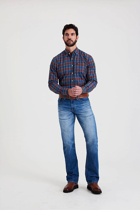 CAMISA TXC REGULAR TRICOLINE XADREZ 29342