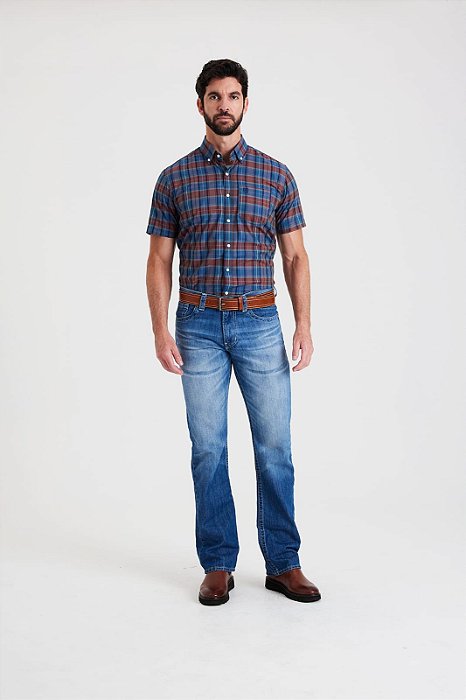 CAMISA TXC REGULAR TRICOLINE XADREZ 29341