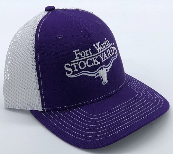 BONE IMPORTADO FORT WORTH ROXO E BRANCO