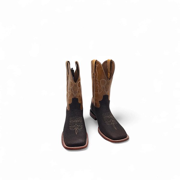 BOTA JACOMO CABEÇA CAFÉ/FOSSIL MOSTARDA 3001 SGDQL