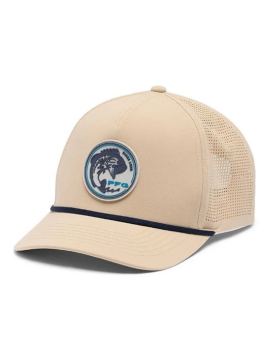 BONE COLUMBIA PFG TIDAL PURSUIT STRETCH SNAP BACK ANCIENT FOSSIL