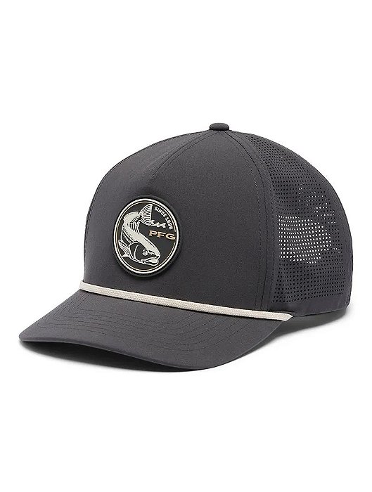 BONE COLUMBIA PFG TIDAL PURSUIT STRETCH SNAP BACK SHARK