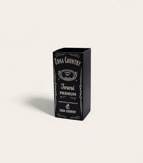 COPO QUADRADO PRETO ZONA COUNTRY