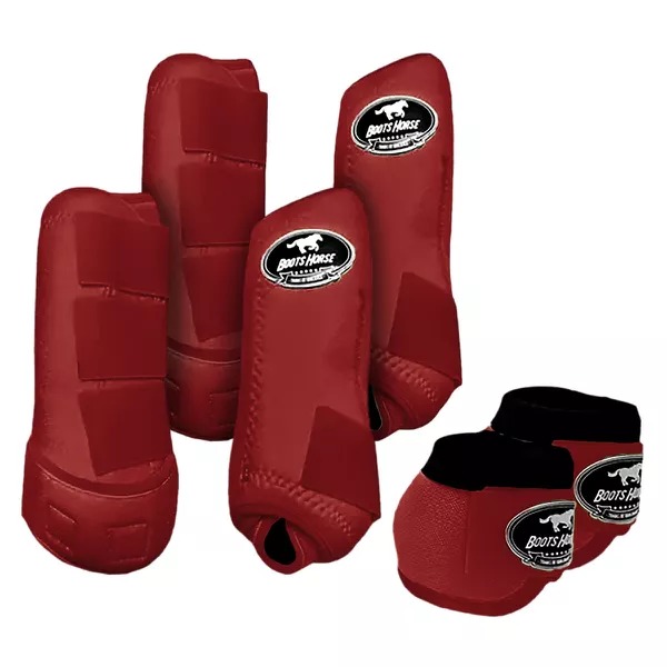 KIT COMPLETO CLOCHE E BOLETEIRA MÉDIA/LONGA VINHO