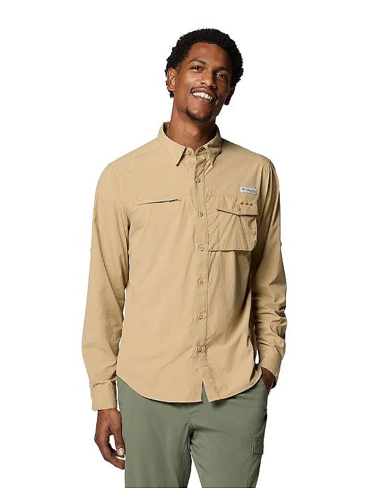 CAMISA COLUMBIA PFG WILD CAST LONG SLEEVE BEACH