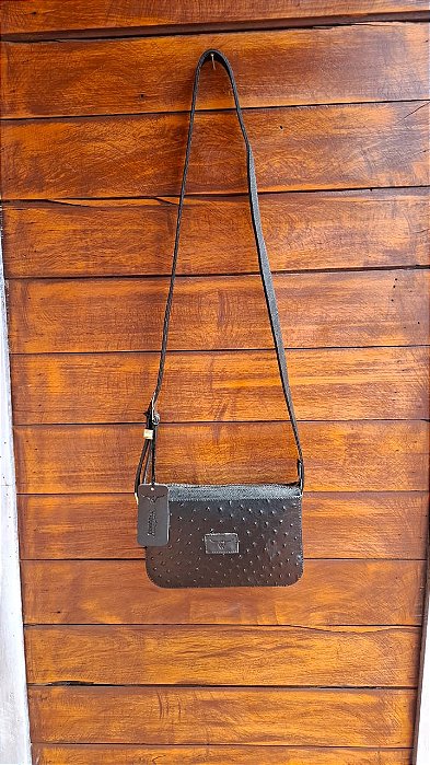 BOLSA CINCOW DIVE COURO AVZ PRETO 9353