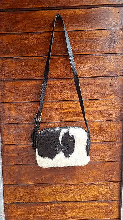 BOLSA CINCOW DIVE COURO PELO PRETO 9352