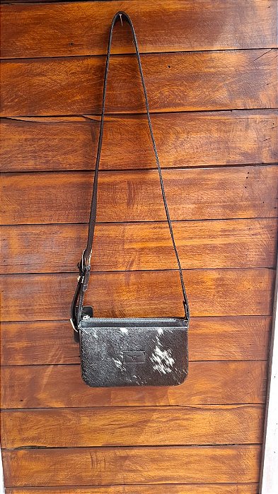 BOLSA CINCOW DIVE COURO PELO PRETO 9353