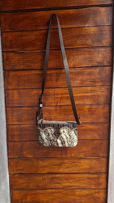 BOLSA CINCOW DIVE COURO PELO CACAU 9365