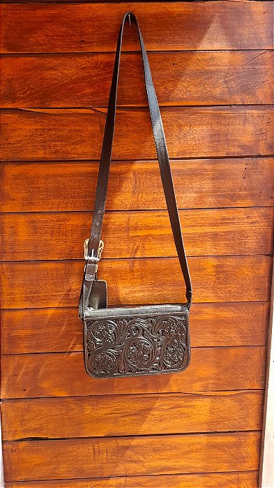 BOLSA CINCOW DIVE COURO PRETO 9364