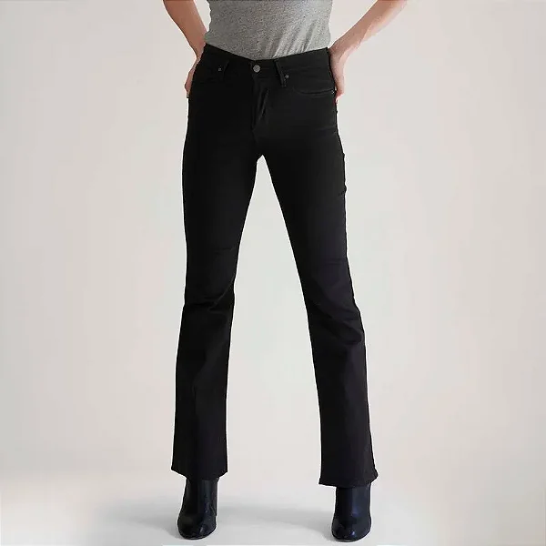 CALÇA LEVI'S 725 HIGH RISE BOOTCUT PRETA 187590063