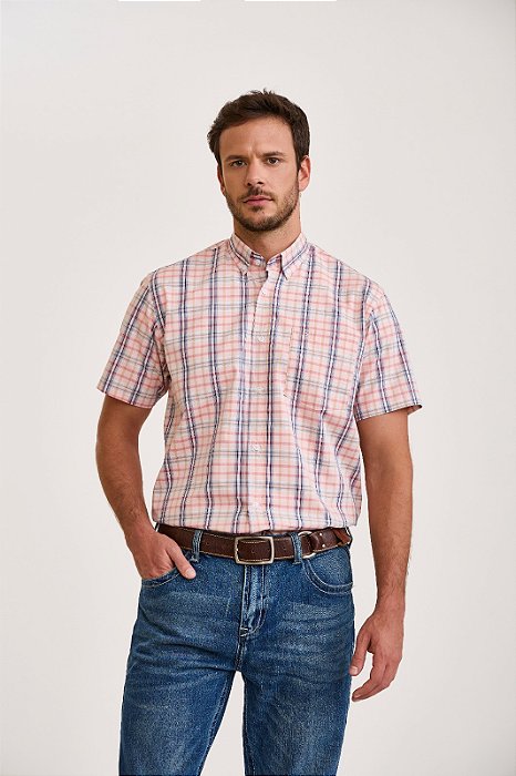 CAMISA TXC MC TRICOLINE XADREZ 29386C