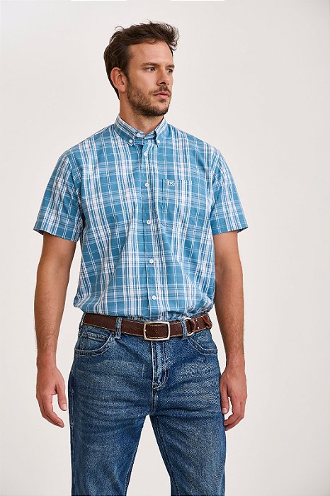 CAMISA TXC MC TRICOLINE XADREZ 29380C