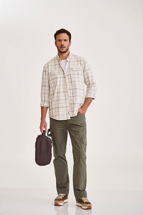 CAMISA TXC ML TRICOLINE XADREZ FLANELADA 29428L