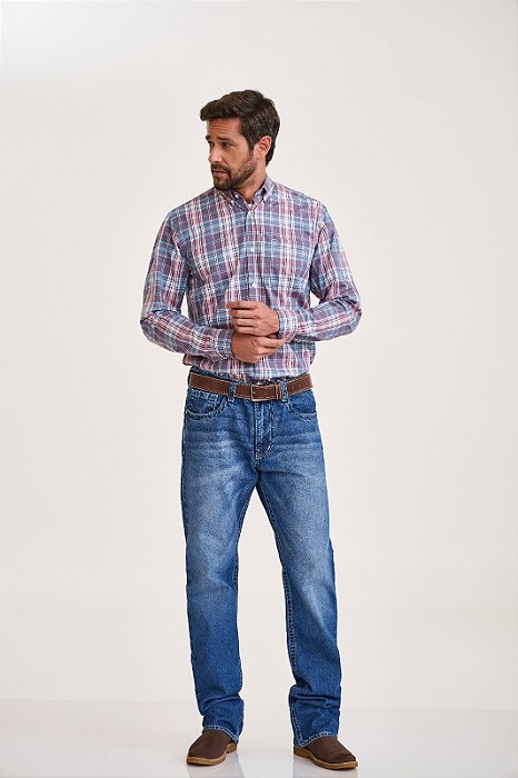 CAMISA TXC ML TRICOLINE XADREZ 29377L