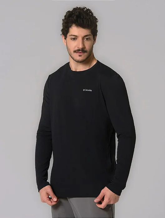 CAMISETA COLUMBIA NEBLINA M/L COR PRETO 320423