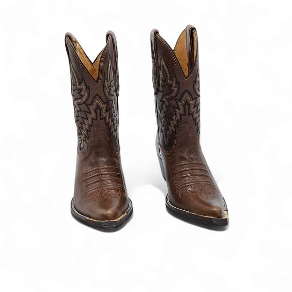 BOTINA VIMAR BICO FINO ATLANTA CAFÉ 81336