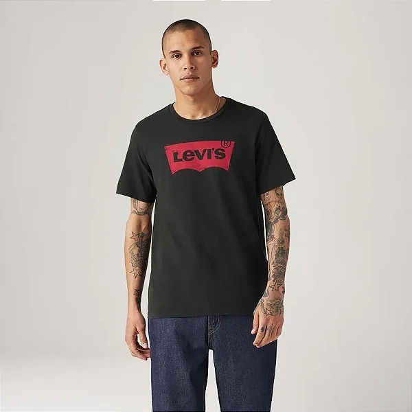 CAMISETA LEVI'S GRAPHIC SET IN NECK PRETO LB0010024