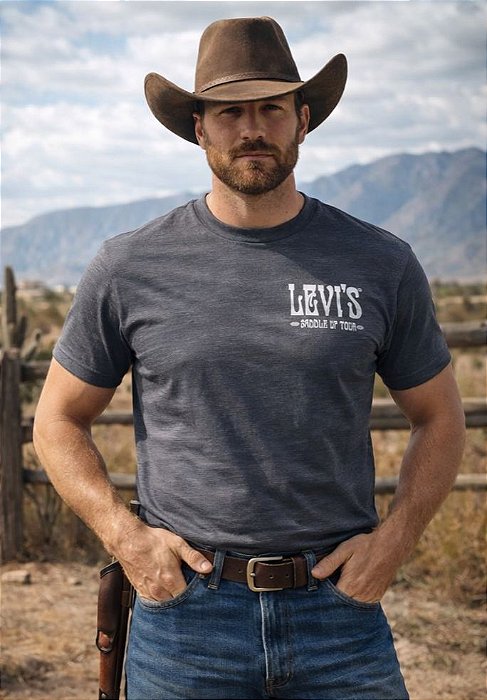 CAMISETA LEVI'S CINZA LB0013317