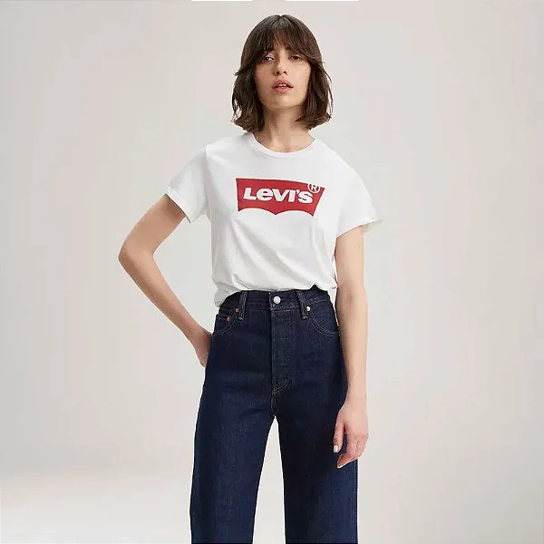 CAMISETA LEVI'S FEMININA BRANCA LB0010208