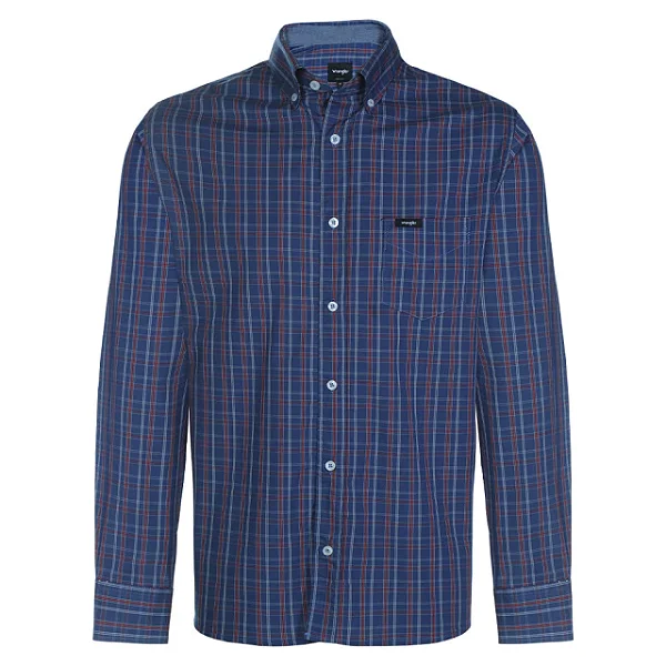 CAMISA WRANGLER ML TRICOLINE WLS197