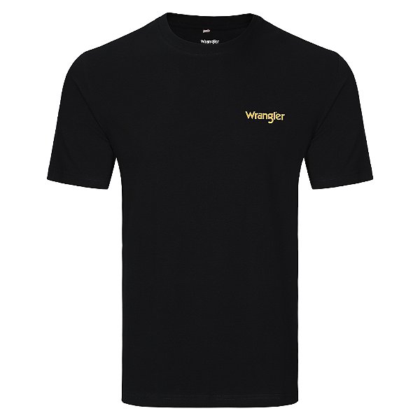 CAMISETA WRANGLER TSHIRT PRETO WM5534PR
