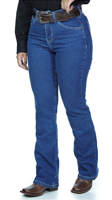 CALÇA WRANGLER FEM LYCRA C/MÉDIA BOOT CUT 09MWZLB32