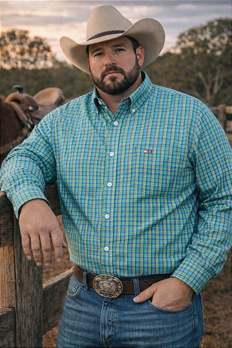 CAMISA RIVERTON ML STANDARD CUT 310 1186 USA