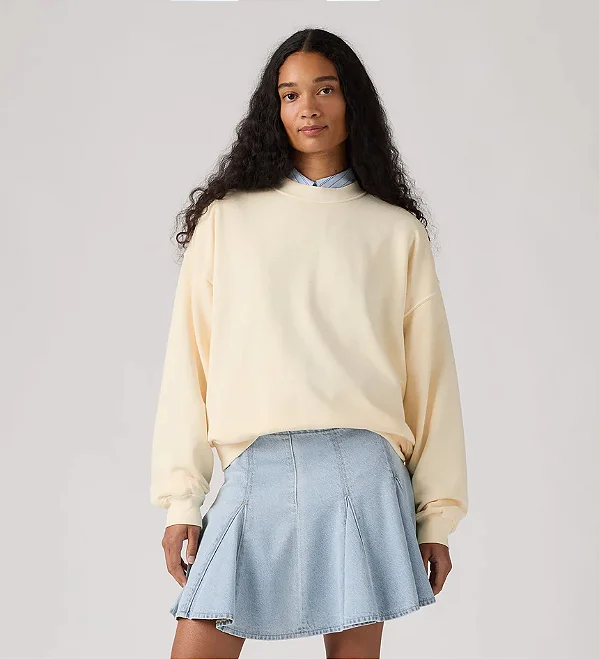 MOLETOM LEVI'S FEM AMARELO 006DW0002