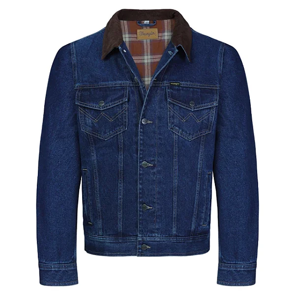 JAQUETA WRANGLER JEANS COM FORRO FLANELA WM9788