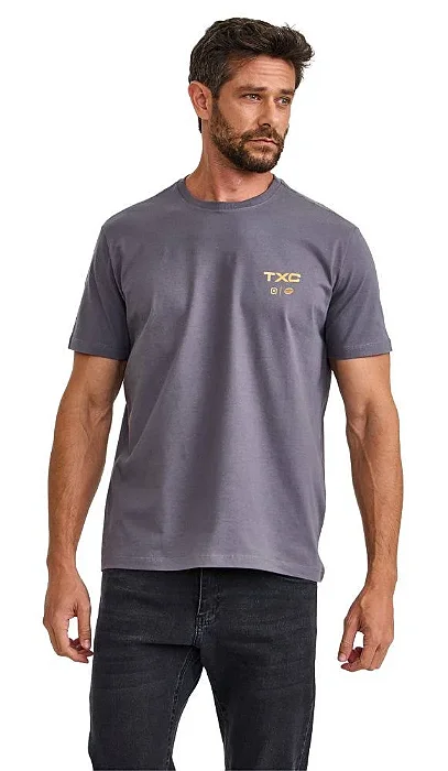 CAMISETA TXC REGULAR ESTAMPADA GRAFITE 192875