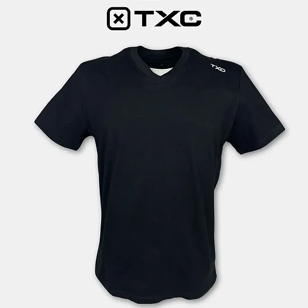 CAMISETA TXC MASC REGULAR MALHA VISCOSE PRETA 193004