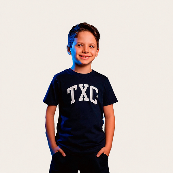 CAMISETA TXC INFANTIL CUSTOM MC ESTAMPADO MARINHO 19737I