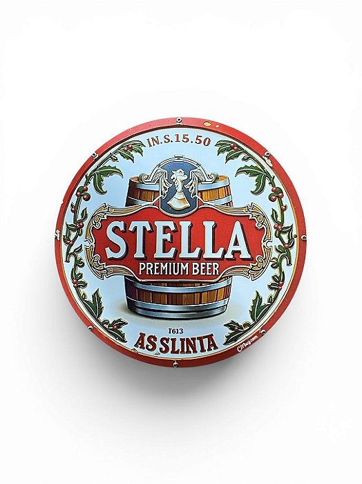 PLACA DECORATIVA STELLA BEER