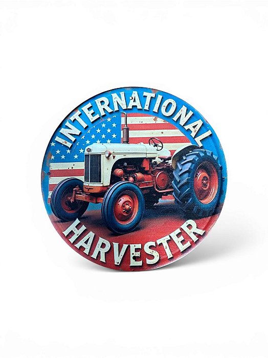 PLACA DECORATIVA INTERNATIONAL HARVESTER