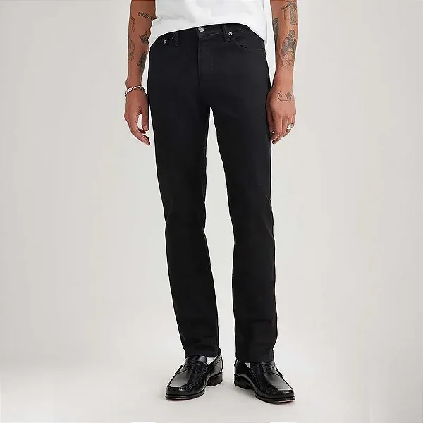 CALÇA LEVI'S MASC 511 SLIM PRETA 045111907
