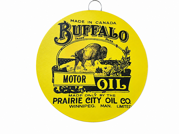 PLACA DECORATIVA BUFFALO