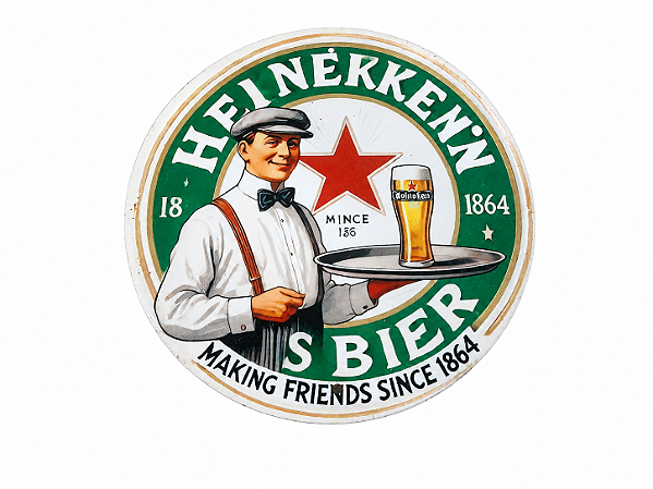 PLACA DECORATIVA HEINEKEN