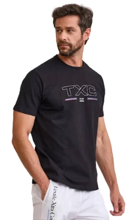 CAMISETA TXC MASC ESTAMPADO PRETO 192684