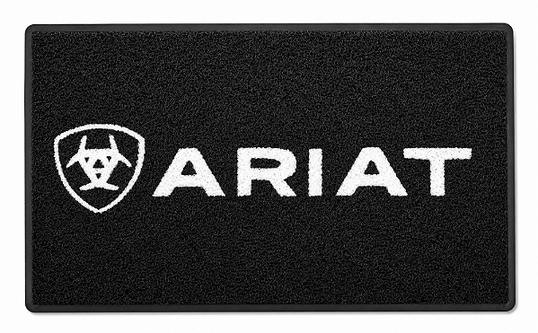 CARPETE DE BORRACHA PRETO ARIAT 1.35X80CM