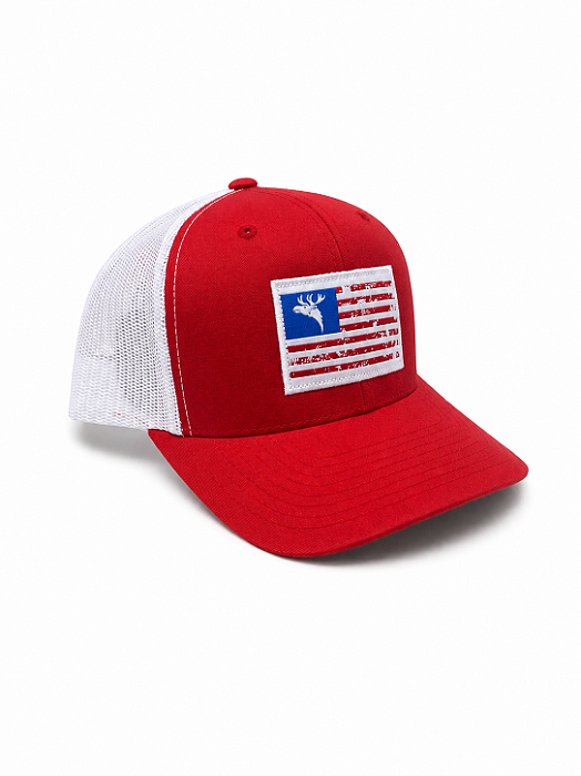 BONE IMPORTADO BILLINGS VERMELHO EUA/BRANCO