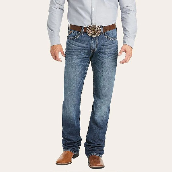 CALÇA ARIAT M2 RELAXED BOOT CUT 10036071 DENIM WASH: CASSIDY