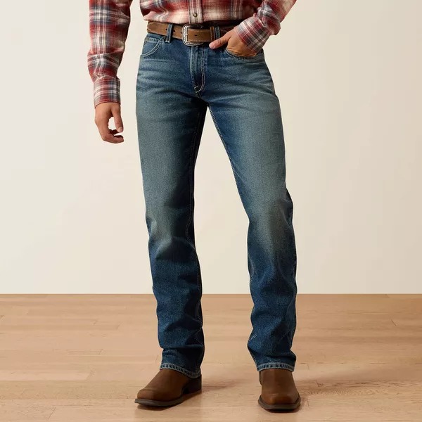 CALÇA ARIAT M4 RELAXED BOOT CUT 10065928 DENIM WASH: SILAS