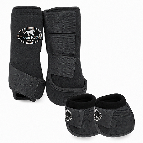 BOOTS HORSE KIT BOLETEIRA E CLOCHE CINZA 8501